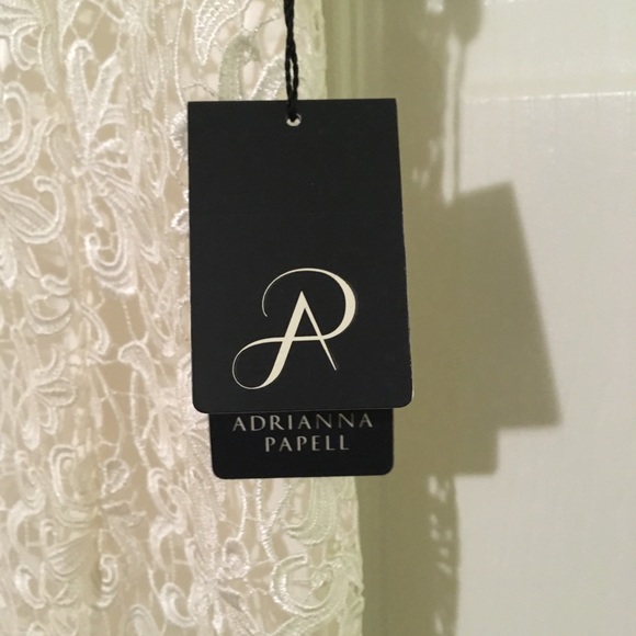 Brand new Adrianna Papell white lace dress - Picture 5 of 6